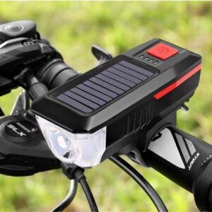 Solarna led lampa za bicikl sa sirenom (4) Solarna led lampa za bicikl sa sirenom