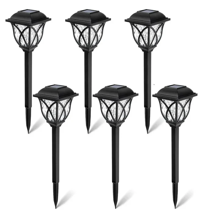 Solarne Baštenske lampe sa senzorom 6 kom - Image 2